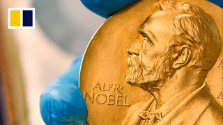 WATCH LIVE Nobel economics prize 2024 announcement [upl. by Anaimad325]