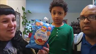 Lays Ihop Rootie Tootie Fresh and Fruity Chips Taste Test [upl. by Kath795]