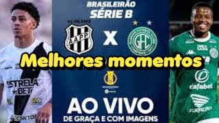 PONTE PRETA 0X1 GUARANI MELHORES MOMENTOS GOLS [upl. by Rorke195]