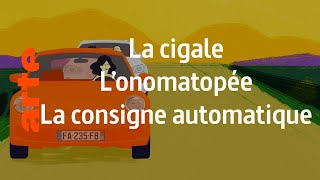 La cigale  Lonomatopée  La consigne automatique  Karambolage  ARTE [upl. by Adnot]