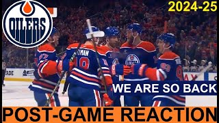 PostGame Fan Reaction Oilers vs Blue Jackets  120524 [upl. by Eiralam]