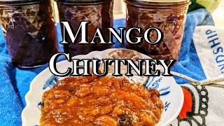 Major Grays Mango Chutney recipe  Canning Summer Fruit Make Your Own Chutney [upl. by Afatsum]