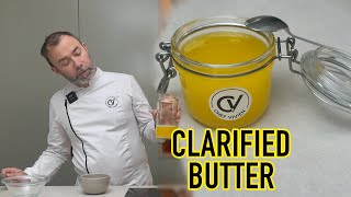 Easy way to clarify butter I Expert tips for using CLARIFIED BUTTER [upl. by Eittol]