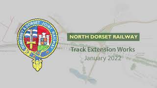 North Dorset Railway Track Extension Works 2022 [upl. by Amelina55]