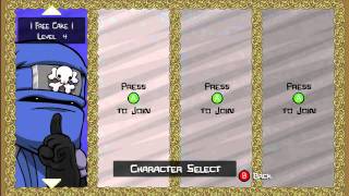 Castle Crashers  Alien Character Unlock [upl. by Falcone]