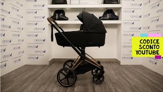 Nuovo Cybex Priam 40  Il Top Di Gamma dei passeggini [upl. by Enajyram]