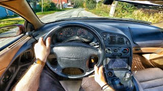 1999 Mitsubishi Eclipse 20 AT  POV TEST DRIVE [upl. by Chrysa]