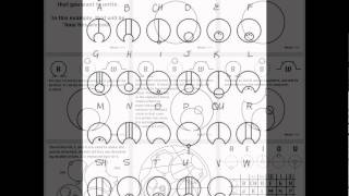 how to write Gallifreyan by loren sherman [upl. by Penthea570]