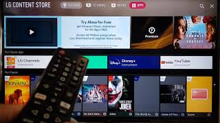 How To Install Apps On LG Smart TV 2021 [upl. by Hirsh]