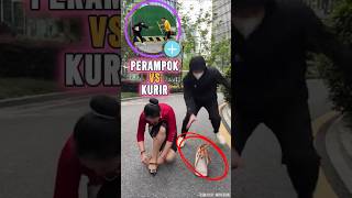 Duel Lawan Perampok Kurir Menang Tapi Dipecat Perusahaan Untungnya  shortvideos [upl. by Inad731]