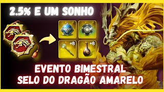 SAGA MIR4 COREANO  NOVO EVENTO DO SELO DO DRAGÃO AMARELO COMO FUNCIONA VEJA 👀mir4 [upl. by Nosnaj]