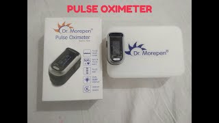 DR MOREPEN PULSE OXIMETER UNBOXING AND REVIEW [upl. by Assanav363]