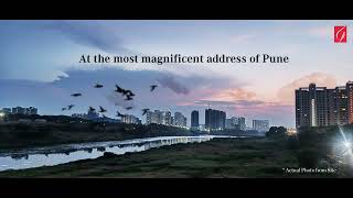 Ganga Platinum Kharadi  River view Palatial Homes In Pune [upl. by Hnaht]