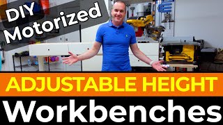 Motorized Adjustable Height Workbenches are a GAMECHANGER [upl. by Ubana439]