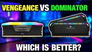 Corsair Vengeance vs Dominator Platinum  DDR5 Memory Comparison [upl. by Higginbotham]