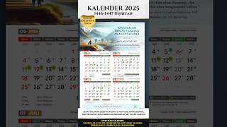 DUA NIKMAT BANYAK ORANG TEPERDAYA Kalender 2025 Bukan Kalender Biasa [upl. by Stempson]