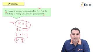 Binomial Distribution Problem 3  Probability Distribution  Engineering Mathematics  4 [upl. by Leroj]