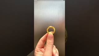 GoldSmith10g Floral Möbius Ring jewelry goldaccessories goldsmiths gold goldsmithtools [upl. by Mittel]