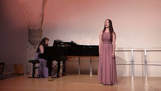 Ilina Eder  quot Venezianisches Gondellied quot Op 57 Nr 5 [upl. by Tonry]