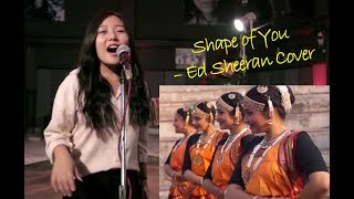 When Classical Nrutyam Meets Nepals Shape of You Cover  Crossover [upl. by Mindi]