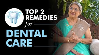 2 Natural Way to Remove Dental Plaque Without Going to Dentist  Best Home Remedies for Oral Hygiene [upl. by Lutim441]