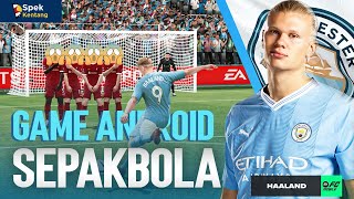 Game Bola Offline Grafik HD di Android Terbaru 2023  Mod EA Sports FC 24 Bisa Career Mode [upl. by Elodie567]