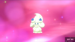 Obtaining 186 Alcremie using Berry Sweet Normal amp Shiny Pokemon Sword  Shield [upl. by Derrej]