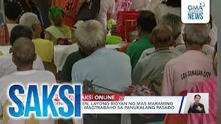 Saksi Part 2 Trabaho para sa seniors Pondong nakalaan para sa quotAKAPquot inalis Noel Bazaar [upl. by Aibat]