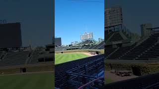 Wrigley Field Tour 101024 bucketlist chicago cubs baseball lovethiscity chicagochicago [upl. by Nerrual]