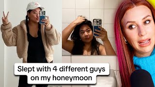 Bad honeymoons that got EXPOSED on TikTok  REACTION [upl. by Vania]