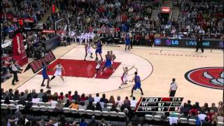 HD NBA 20120215 尼克 VS 暴龍 林書豪 Linsanity Lin plays hero for Knicks 絕殺3分球 [upl. by Leavelle]