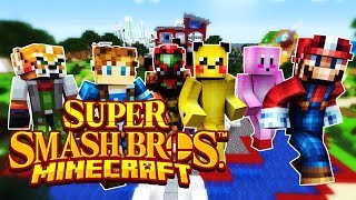 Smash Bros Minecraft  Nintendo All Stars Assemble 1 [upl. by Pevzner154]