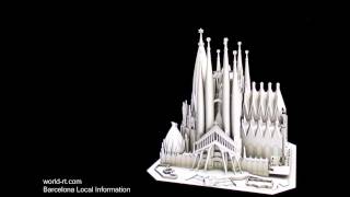 Final design of Barcelonas Sagrada Familia revealed [upl. by Dnumyar]