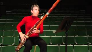 Producing Vibrato on Bassoon [upl. by Felicie243]