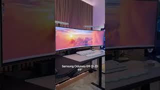 Odyssey OLED G9 Closer Look  Samsung odyssey OLED moniter r 4k uhd Gaming Hub samsung [upl. by Nairde]