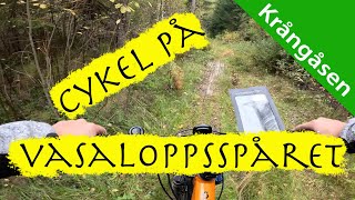 Vi cyklar på Vasaloppsspåret Krångåsen  Eldris [upl. by Meletius]