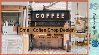 100 Mini Cafe amp Coffee Shop Design Ideas Small Coffee Shop Budget Concept Design 41 [upl. by Wendolyn]