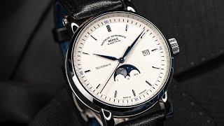 Muhle Glashutte M14405LB Teutonia IV Moonphase [upl. by Yorker]