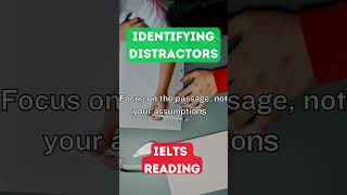 Identifying Distractors ieltsreading ieltsexam shorts ieltsprepration [upl. by Urien]