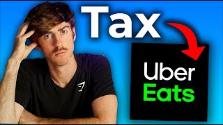 How I Do My Taxes as an Uber Eats Driver 📝 [upl. by Garbers]