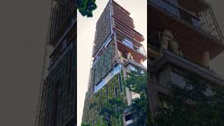 🤑Antilla Mukesh💲Ambani house 💵🏠 mumbai mukeshambani mukeshambanisecurity mukeshambanikaghar [upl. by Utta953]