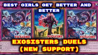 Yugioh  Exosisters Duels New 2022 Support Deck Download in Description [upl. by Casanova772]