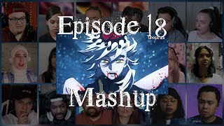 Demon Slayer Kimetsu no Yaiba Season 2 Episode 18 Reaction Mashup  鬼滅の刃 [upl. by Atteynek811]