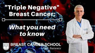 Triple Negative Breast Cancer What you need to know [upl. by Nirmak]