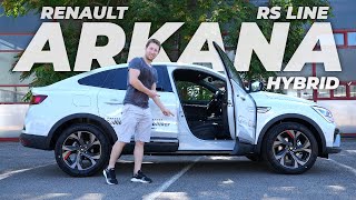 New Renault Arkana Hybrid RS Line 2022 Review [upl. by Vivian]