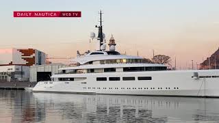 Il superyacht VAVA a Barcellona [upl. by Sivle]