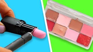 6 Genius Lipstick Hacks [upl. by Immat]