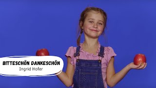 Ingrid Hofer  Bitteschön Dankeschön Offizielles Tanzvideo  Kinderlieder  Bewegungslieder [upl. by Ylenats37]