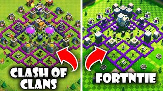 We Built Clash of Clans in Fortnite Creative [upl. by Drofyar974]