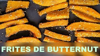 Des frites de butternut [upl. by Ardnasak353]